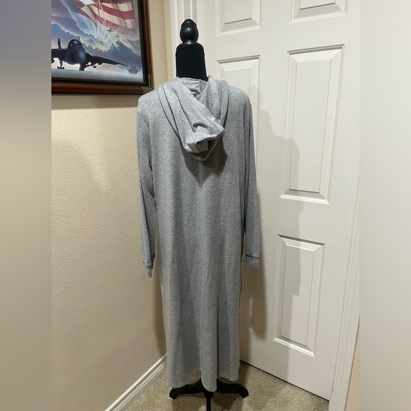 JOH FRANCINE LONG SLEEVE HEATHER GRAY WOMENS DRESS, SIZE XL - Picture 7 of 9